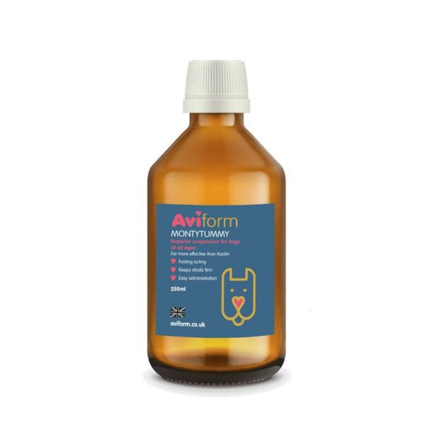 Aviform Dickytummy Diarrhoea Suspension For Dogs W/syringe 250ml
