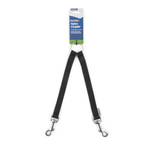 Ancol Nylon Couple Black 30cm (2x50kg)