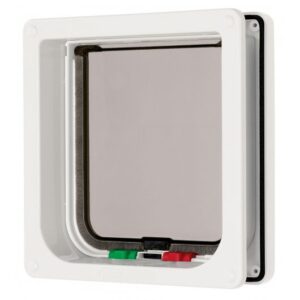 4 Way Locking Flap & Liner White 16.5x17.4cm