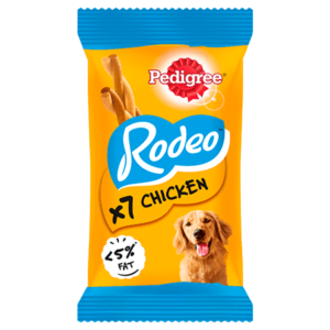 Pedigree Rodeo Dog Treats - With Chicken (7 Sticks)