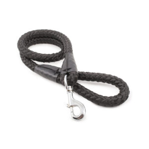 Ancol Nylon Super Rope Lead - Black