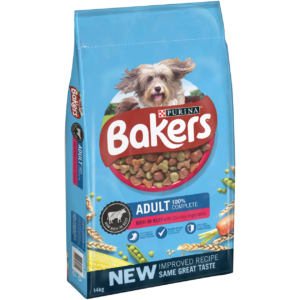 Bakers Adult Dog Food Beef and Vegetable 14KG