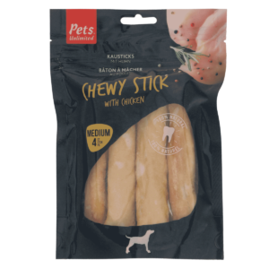 Pets Unlimited Chewy Stick With Chicken - Medium (4pc)