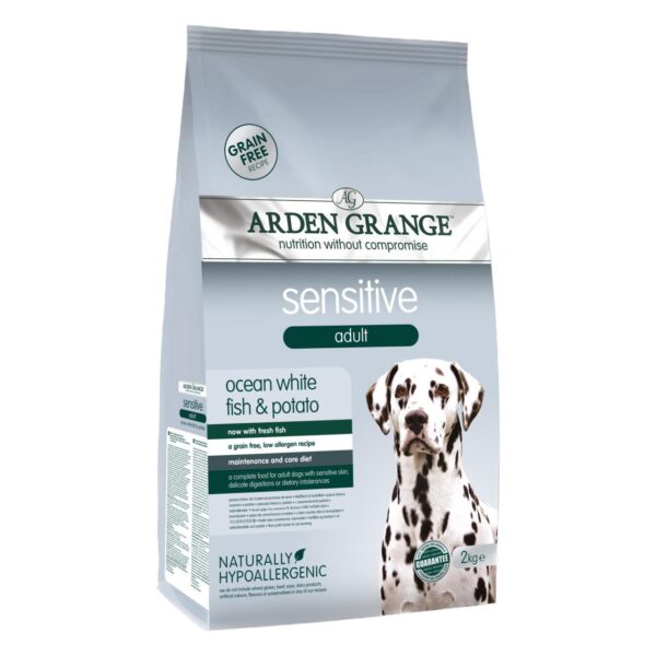Arden Grange Sensitive Adult Ocean White Fish & Potato 2kg