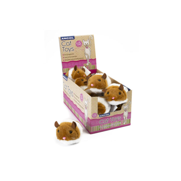 Acticat Jittery Mice Brown & White Assorted