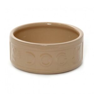All Cane Lettered Dog Bowl