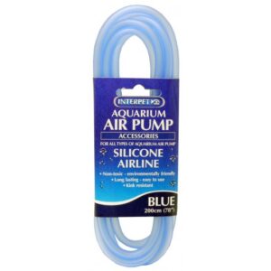 Aquarium Silicone Airline Tubing Blue (2m)