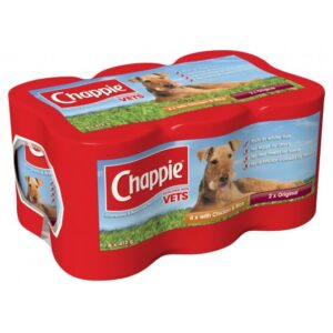 Chappie Dog Tins Chicken & Rice 6x412g