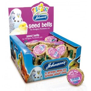 Johnson’s Veterinary Treat2eat Budgie Seed Bell 34g