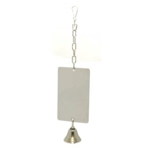 Parrot Mirror W/bells