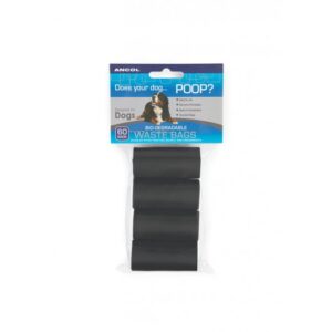 Ancol Poop Bag Dispenser Refill 60pc