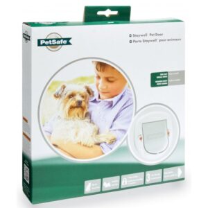 Staywell Deluxe Manual 4 Way Locking Cat Flap White