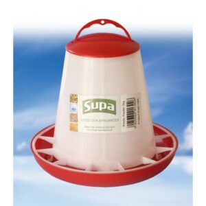 Supa Poultry Feeder Red & White 1kg