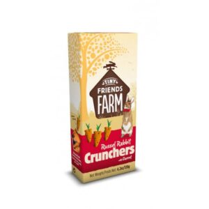 Tiny Friends Farm Russel Rabbit Crunchers With Carrot (120g)