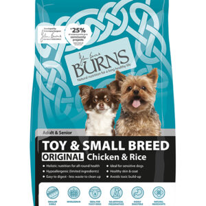 Burns Toy and Small Breed Chicken and Rice 2kg
