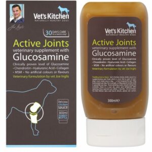 Vet's Kitchen Active Joints Supplement Squeezy Bottle 300ml