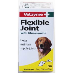 Vetzyme Dog Flexible Joint With Glucosamine 30 Tablets
