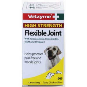 Vetzyme Dog High Strength Flexible Joint Tablets 30 Tablets