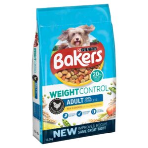 Bakers Weight Control Dog Food Chicken 12.5KG