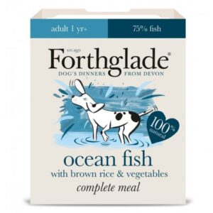 Forthglade Complete Meal Adult Ocean Fish With Brown Rice & Veg 395g