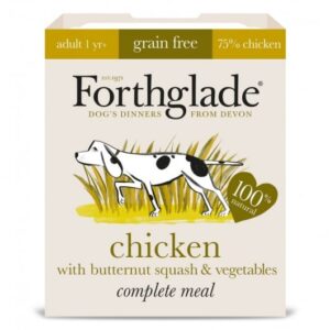 Forthglade Complete Meal Grain Free Adult Chicken Butternut Squash & Veg 395g