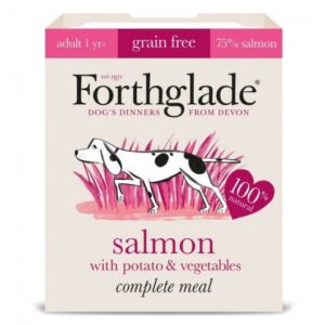 Forthglade Complete Meal Grain Free Adult Salmon With Potato & Veg 395g