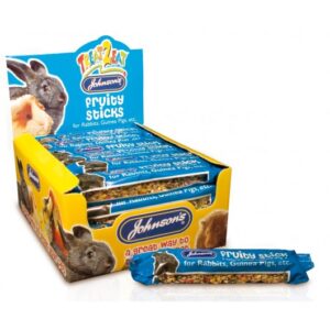 Johnson’s Veterinary Treat2eat Rabbit/Guinea Pig Fruity Sticks (45g)