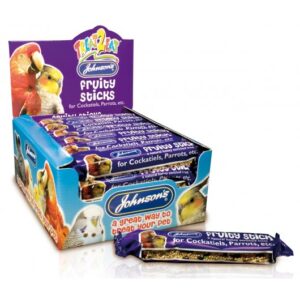 Johnson’s Veterinary Treat2eat Cockatiel/parrot Fruity Stick 45g