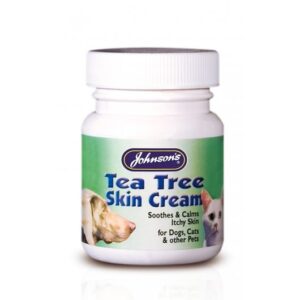 Johnson's Veterinary Dog & Cat Tea Tree Antiseptic Skin Cream 50g