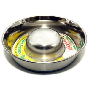 Classic Super Prem Stainless Steel Non Tip Slow Feeder