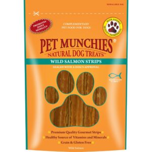 Pet Munchies Strips - Wild Salmon (80g)