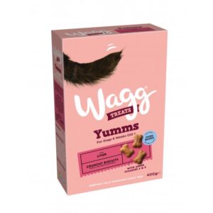 Wagg Yumms Dog Biscuits - With Liver (400g)