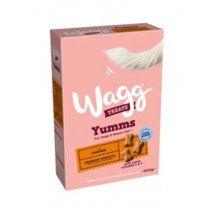Wagg Yumms Dog Biscuits - With Chicken (400g)