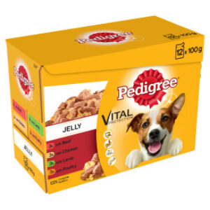 Pedigree Pouch Jelly Favourites 12x100g