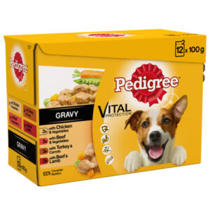 Pedigree Pouch Gravy Real Meals 12x100g