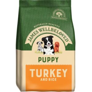 James Wellbeloved Puppy Turkey & Rice – 2kg