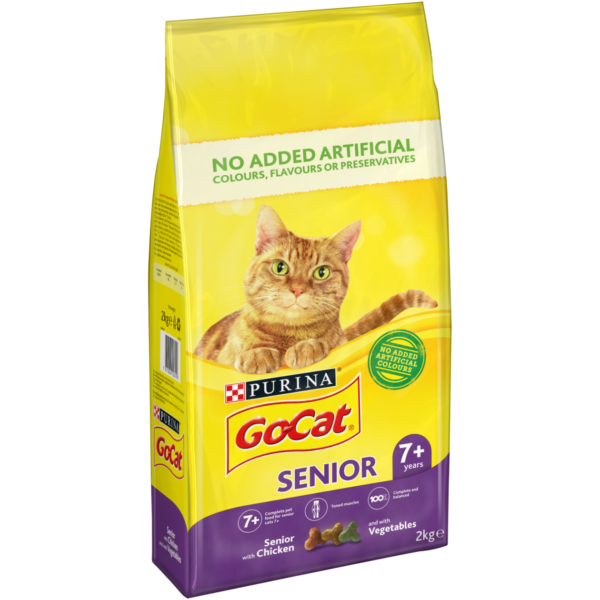 Go-cat Complete Senior Chicken Rice & Veg 2kg