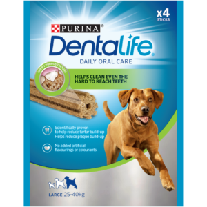 Purina Dentalife Daily Oral Care Chicken Chew Adult Large - 4 Pack (142g)