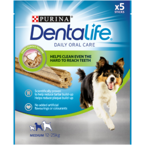 Purina Dentalife Daily Oral Care Chicken Chew Adult Medium - 5 Pack (115g)