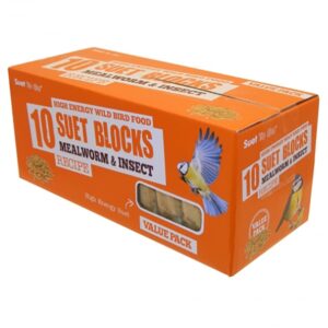 Suet To Go Blocks Mealworm & Insect Value 10 Pack