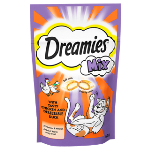 Dreamies Mix - Chicken & Duck 60g