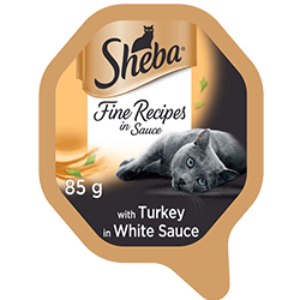 Sheba Tray Fine Recipes - Turkey In Sauce (85g)