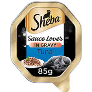 Sheba Tray Sauce Lover With Tuna 85g