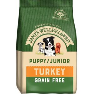 James Wellbeloved Puppy Grain Free Turkey Kibble 1.5kg