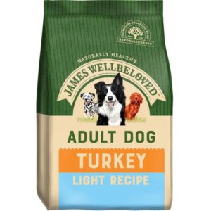 James Wellbeloved Adult Dog Light Turkey & Rice Kibble – 1.5kg