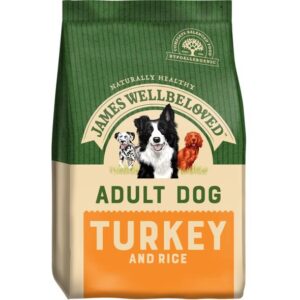 James Wellbeloved Adult Dog Maintenance Turkey & Rice Kibble – 2kg