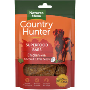 Country Hunter Superfood Bar - Chicken With Coconut & Chia Seeds (100g)