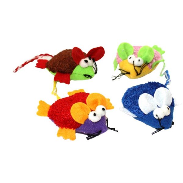 Fuzzy Mice Cat Toy