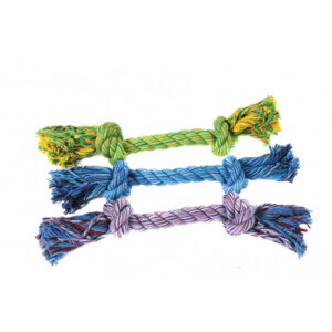 Happy Pet Flossin Fun 2 Knot Rope Chew - Medium