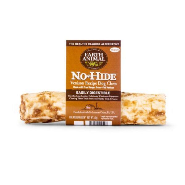 Earth Animal No Hide Venison Chew - Medium (60g)